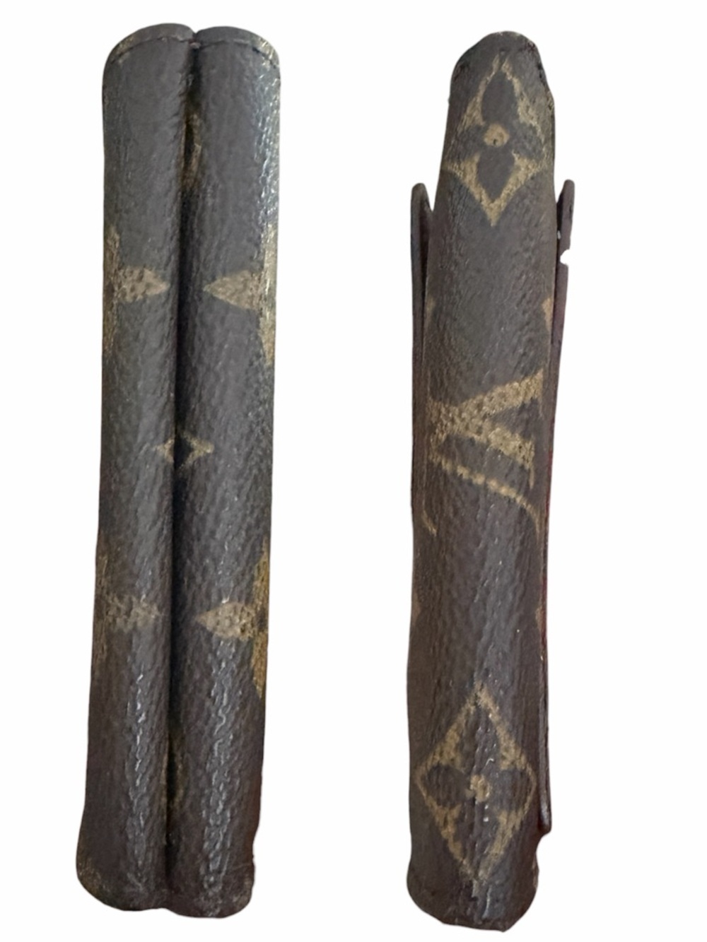 Louis Vuitton Monogram Trifold Elise Wallet Vintage LV Double Snap Compact Purse - Picture 6 of 13